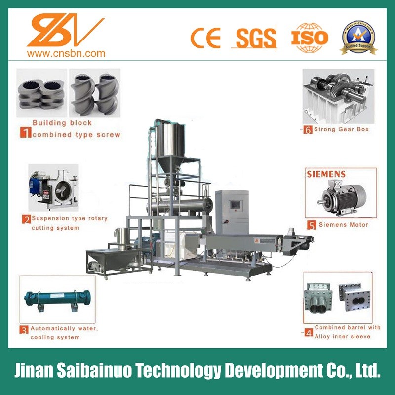 Automatic Dry Pet Food Extrusion Equipment SLG95 SLG120