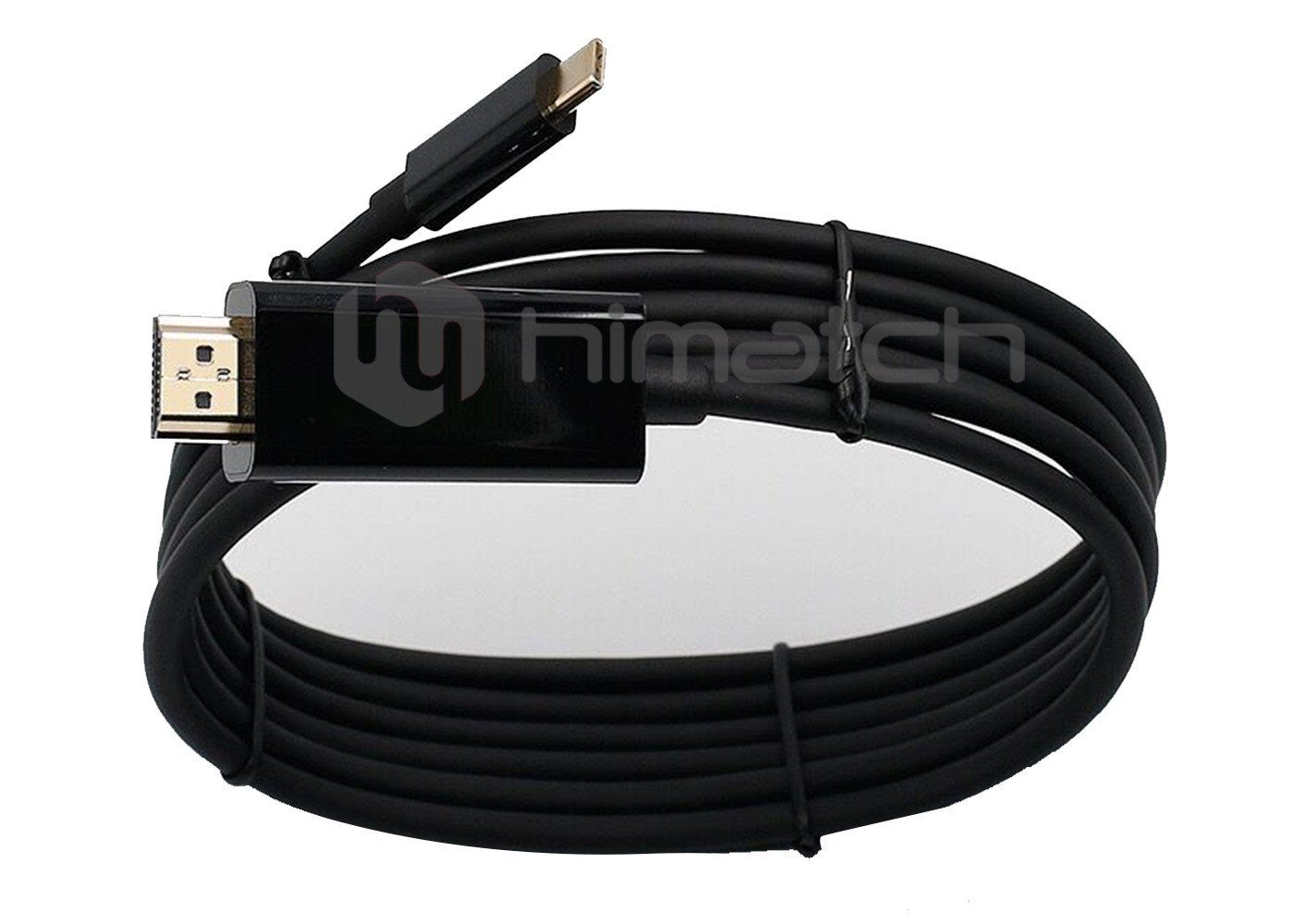 USB Type C Quick Charge Cable , HDMI Male Adapter Cable 2m For DLP Projector