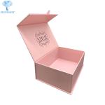 Elegant 1400gsm Grey Board Magnetic Cardboard Gift Box Hot Stamping