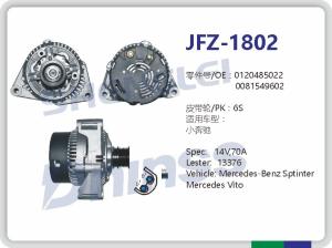 China Mercedes Benz Alternator Generator 0120485022 13376 12V 90A wholesale
