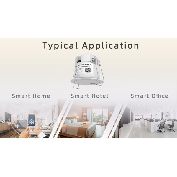 Recessed Mounted 24GHz Lifesnor Sensor Built In Tuya ZigBee Wireless Module MSA201 Z