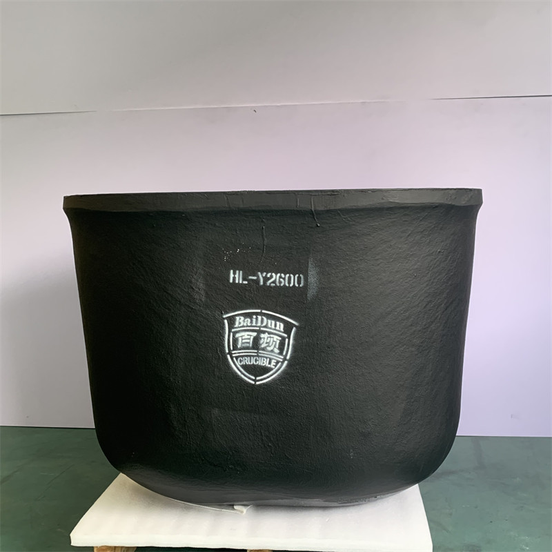 Reliable Melting Casting Graphite Clay Crucible Lightweight