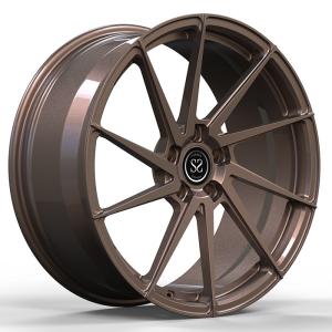 China 22x10.5 5x130 18ET Gloss Bronze Custom Forged Rims For BENZ G63 wholesale