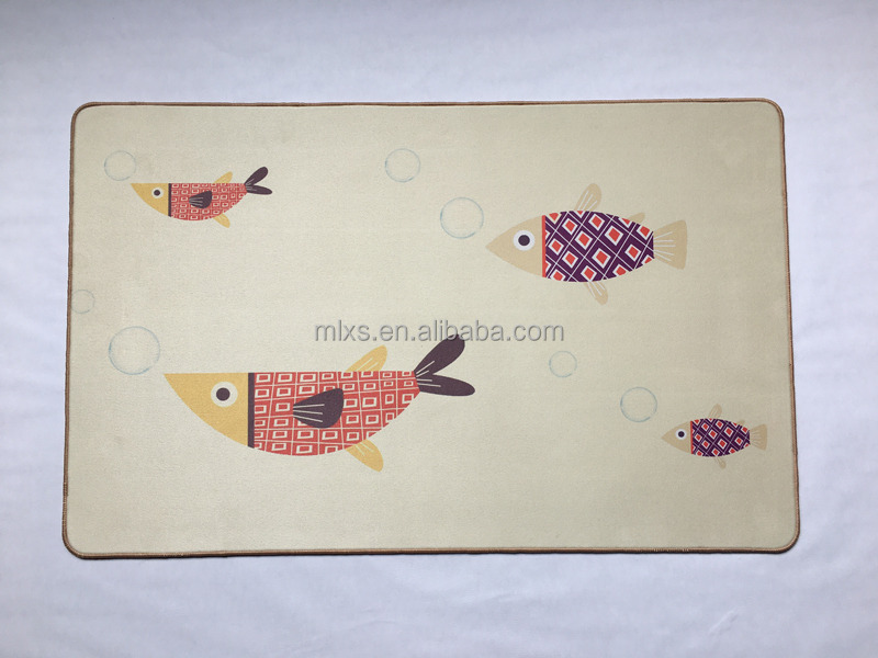 Minglu BFM-029  High quality Suede Fabric floor mat bath mat Welcome door Mat