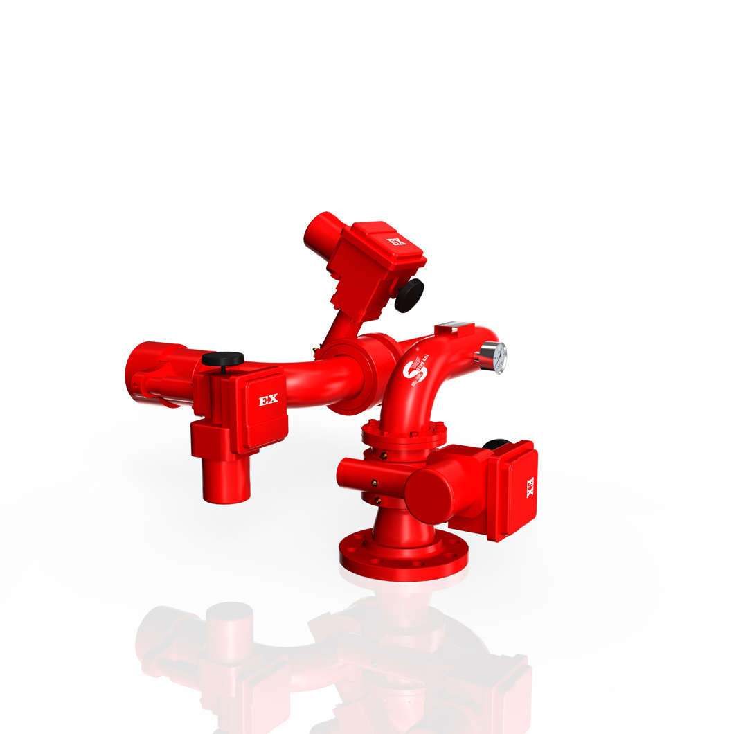 Fire Water Monitor by Electronic Control Remote Control Fire Cannon