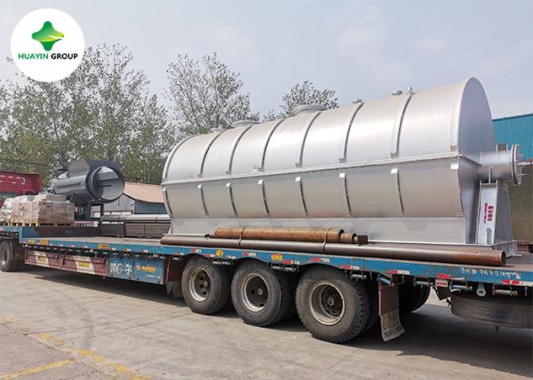EU Standard Oil Sludge Pyrolysis Plant Huayin Waste Plastic Recycling Plant