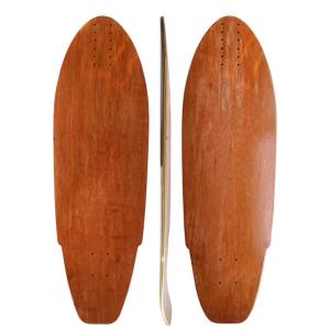 China 32inch Surf Skate Shape Longboard Blank Decks Special Cut wholesale