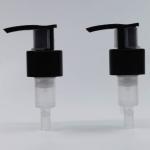 Polypropylene 24/410 Black Lotion Dispenser Pump For PET Bottle