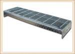 Checkered Plate Serrated 25x5 Bar Grating Stair Tread