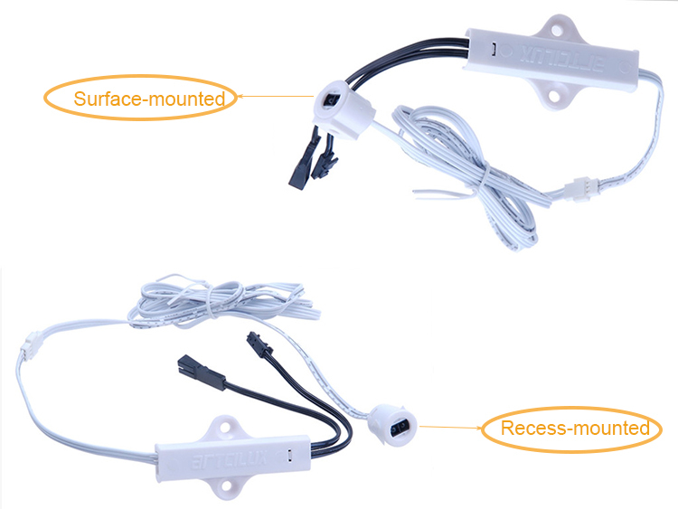 12V / 24V Door Trigger Sensor Bookcase / Cabinet Door Sensor Switch