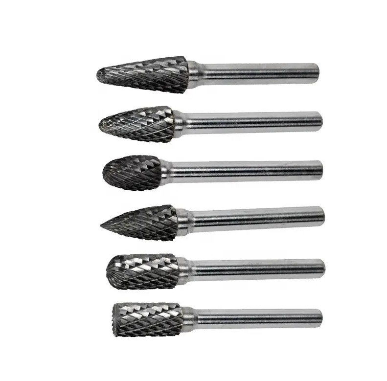 Tungsten Carbide Rotary Burrs Metal Working Cutters Grinders Engravers Rotary Files