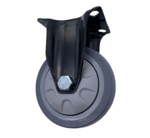 China Heavy Duty Industrial TPR Caster Wheels Rigid 125MM wholesale