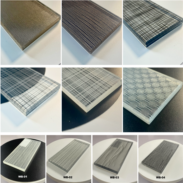 6mm 12mm Laminated Clear Wired Mesh Reinforced Glass for Mall and Industrial Purposes