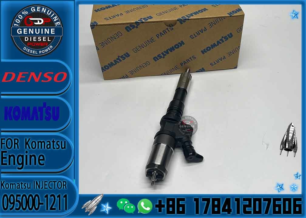 Common rail injector 0950001211 0950000800 6156113100 6156113300 095000-1211 095000-0800 6156-11-3100 6156-11-3300 For K