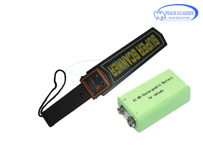 Body Security Check Handheld Metal Detector With High Sensitivity / Alarm System