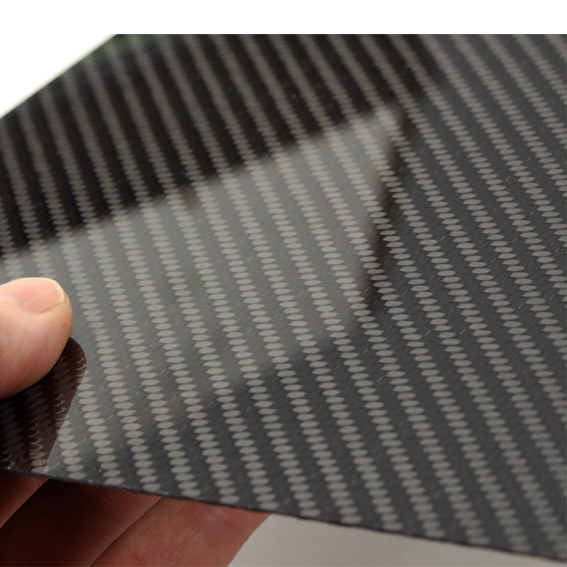 Plain Twill Weave Glossy Matte Finish Carbon Fiber Plate 3k Carbon Fiber Sheet