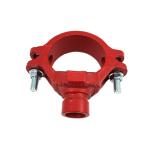 UL Ductile Iron Pipe Fittings Fire Fighting Grooved Mechanical Tee