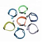 Pu Breakaway Pet Training Collars inflatable cat collar With Bling Bell
