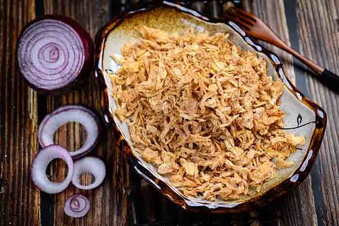 Dry Palm Oil Peeling Crispy Fried Shallot for hotel