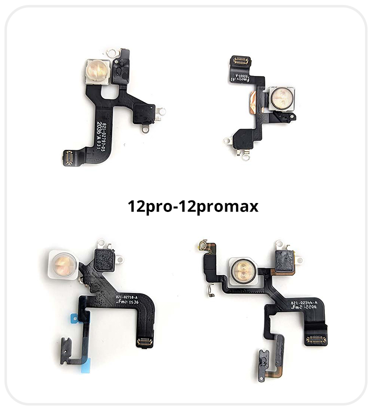 Led Flashlight Sensor Phone Flex Cable For Iphone X XR XS XSMAX
