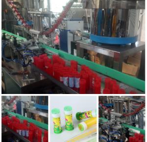 China 304 Stainless Steel Liquid Bottling Machine Stable Screwing Easy To Operate wholesale