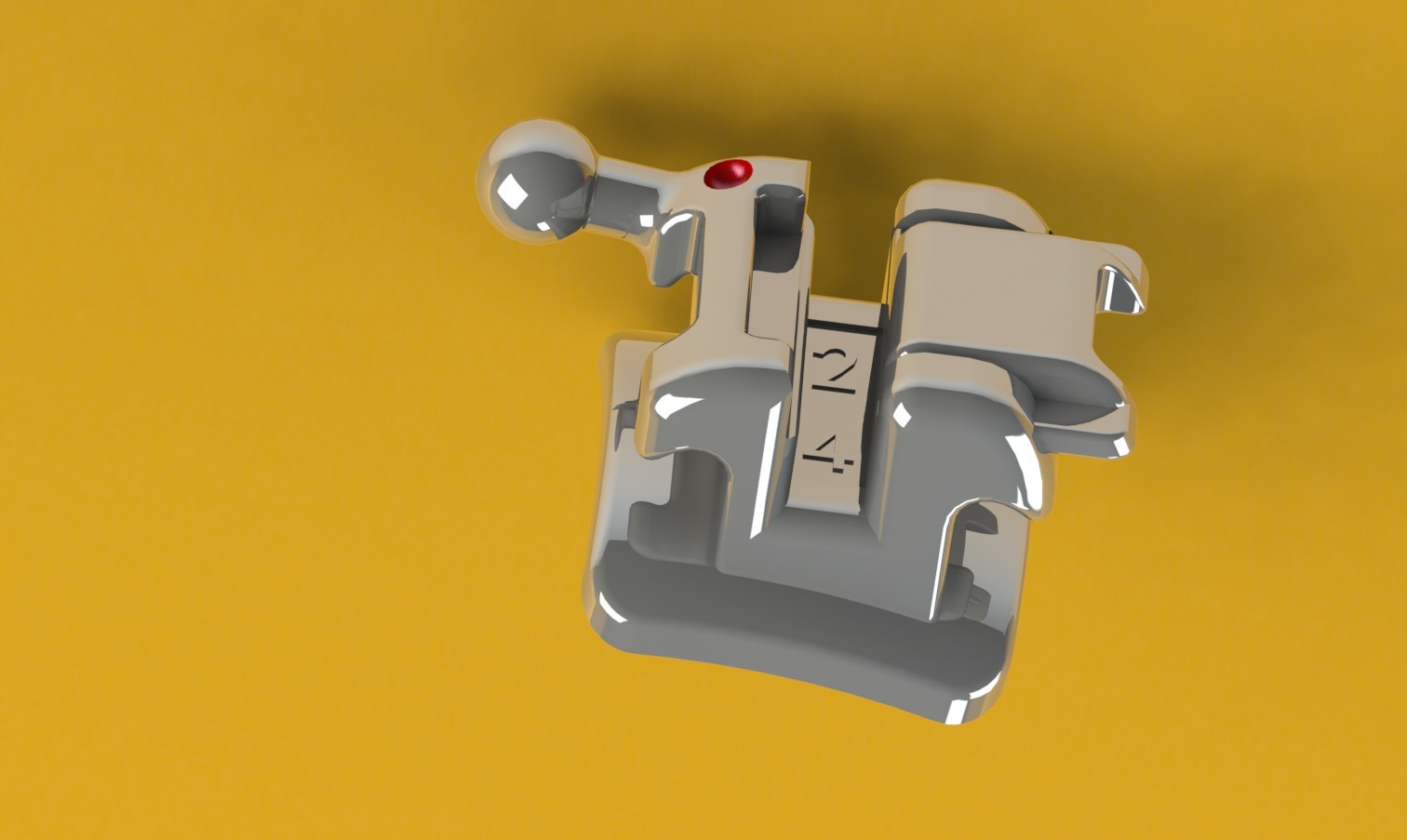 20pcs Dental Self ligating Orthodontic Metal Brackets