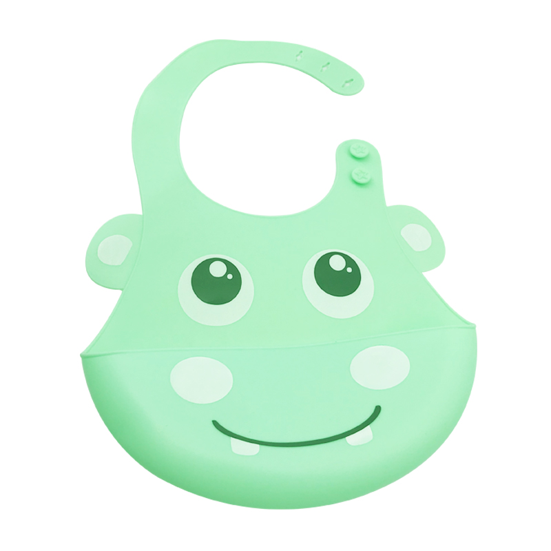 2018 best seller top quality Eco-friendly silicone Waterproof Washable foldable eco-friendly soft Baby Bibs
