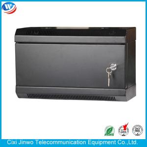 China 10 Inch Wall Mount Network Cabinet Glass Door 15U SPCC Cold Rolled Steel wholesale