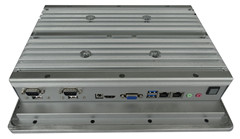 IPPC-1208T 12.1" Fanless Touch Screen PC Capacitive Touch J1900 CPU Dual Network 2 Series 4 USB