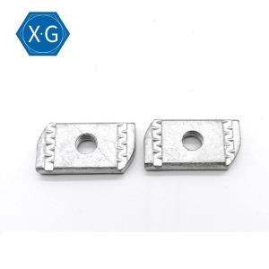 China Steel Solar Panel Fasteners Hot Dip Galvanized Strut Channel Nut Without Spring wholesale