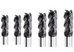 Long Shank Carbide Square End Mill , High Performance Solid Carbide End Mills