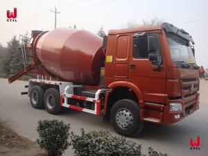 China 300L Fuel Concrete Mixer Truck 8x4 Heavy Duty Concrete Mixer wholesale