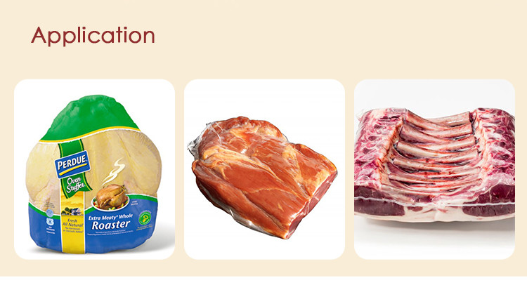 Pa Food Vacuum Plastic Polyolefin Shrink Wrap Bags Clear Transparent