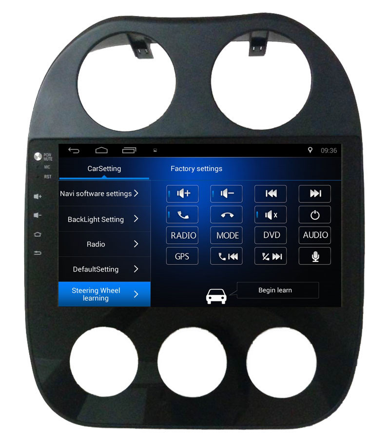 Ouchuangbo auto audio media stereo bluetooth android 8.1 for Jeep Compass support USB SWC wifi 1080P video