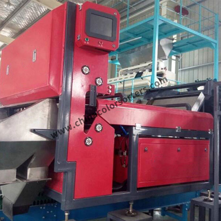 High output scree and mineral color sorter CCD camera mineral color sorter machine