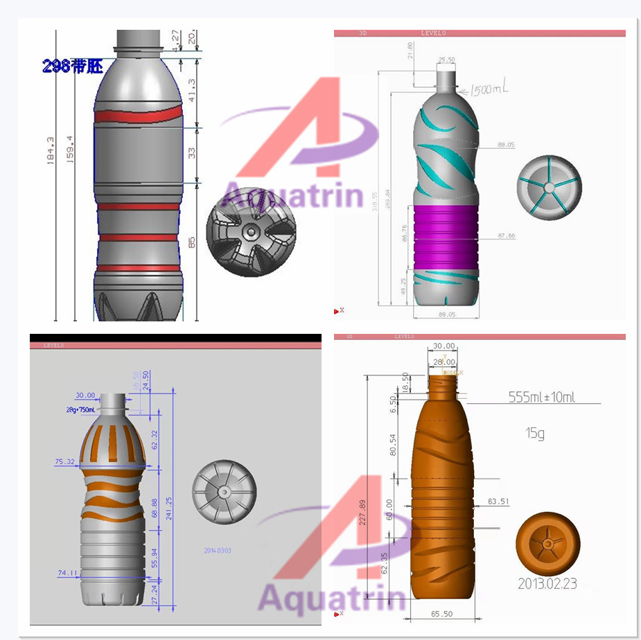 CGF 5000ml PET Plastic Bottle Filling Machine 99.9% Accuracy