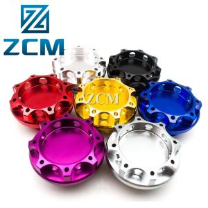 China PPAP Tolerance 0.02mm Customized Auto Parts Aluminum Gas Cap wholesale