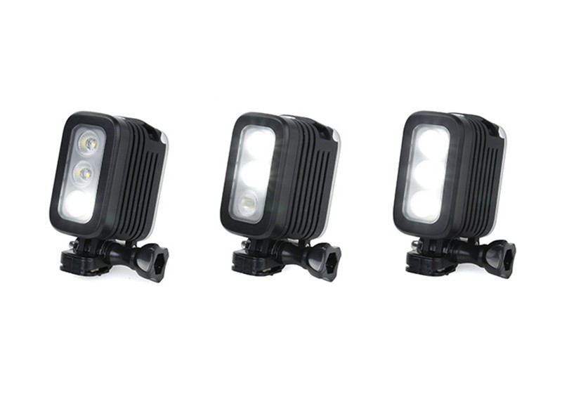 Gopro Accessories Camera led flash light Go pro Flash Light Night High Light For Gopro 4 3+ 3SJ4000 SJ5000 yi GP296