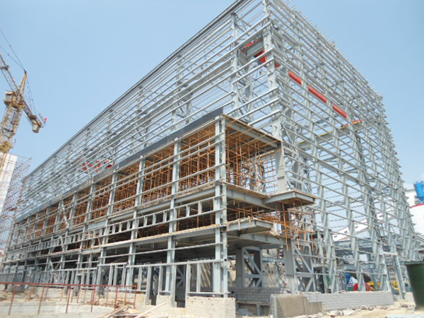 Flexible Steel Structure Building Welded H Steel Beam Steel Truss