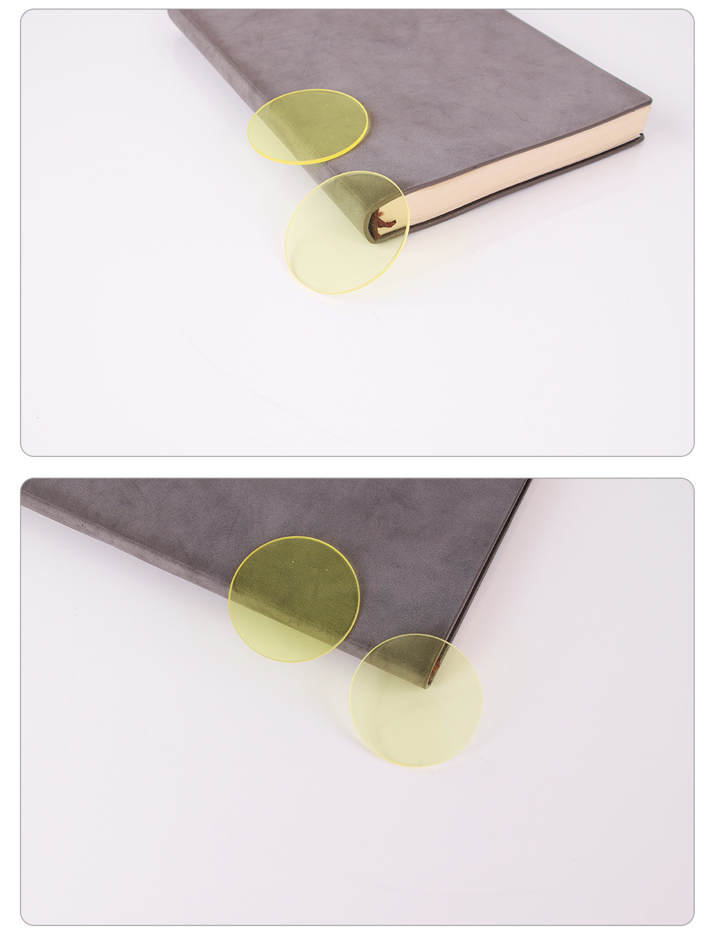 Manufacture Custom Optical 470nm LongPass Yellow Glass JB470 GG475 Filter Discs 470nm Pale Yellow Glass Optical Filter