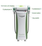 Professional 2 cryo handles working cryolipolysis slimming machine