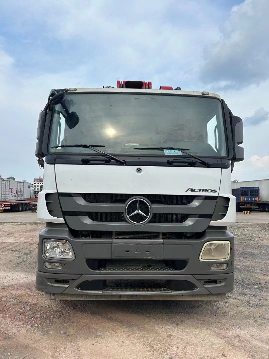 Sany 2019 56m SYM5449THB 560C-8A Used Concrete Pump Truck 315kw Diesel Engine for Heavy duty Operations