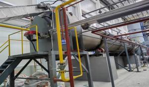 China 900 Degrees Celsius Electric Activated Carbon Rotary Kiln Plant wholesale