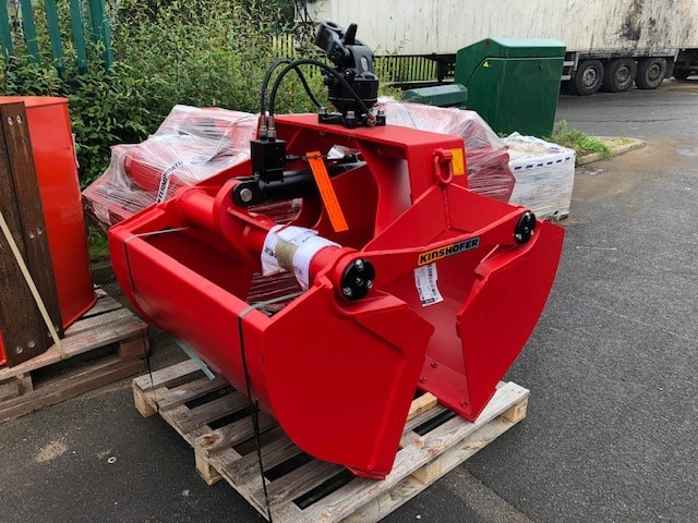 Hyundai 1.5cbm Q355B Hydraulic Clamshell Bucket For Excavator