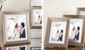 China Solid Paint Glass Wedding Picture Frames , 6 X 8 Antique Glass Picture Frames wholesale