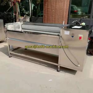 China small ginger peeling machine, ginger cleaning machine, potato washing machine wholesale