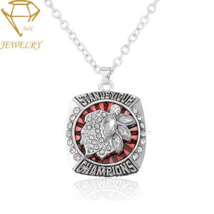 China Engraved 18k Softball Custom Necklace Pendant wholesale
