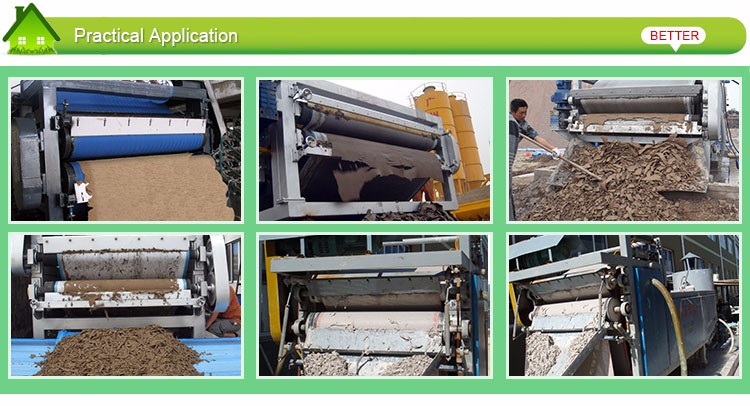 Water Purification with Municipal Mine Sewage Small Activated Sludge Belt Filter Press