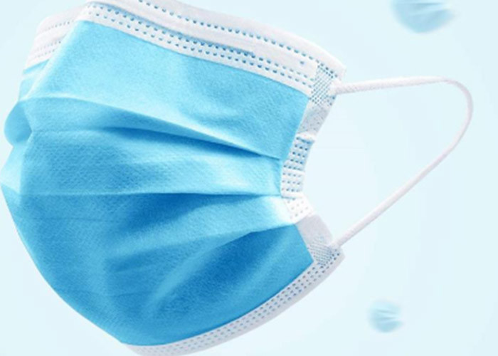 Non Woven Disposable Surgical Masks 3 Layer Filter Surgical Mask For COVID 19