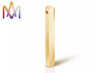 Three Dimensional Hexagon Perforated Cuboid Stick Pendant